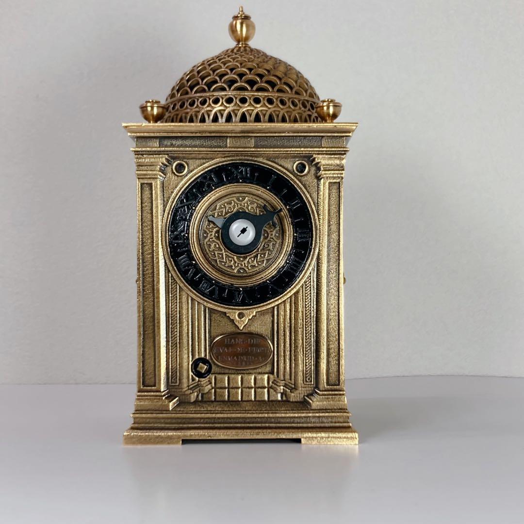 希少】家康公の時計 四百年を越えた奇跡 置時計 ケース 箱付き 稼働品