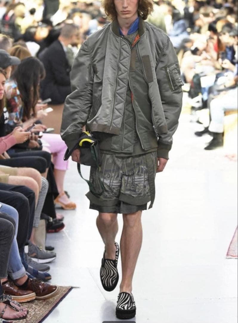 名作Sacai MA-1 FABRIC COMBO Size 1