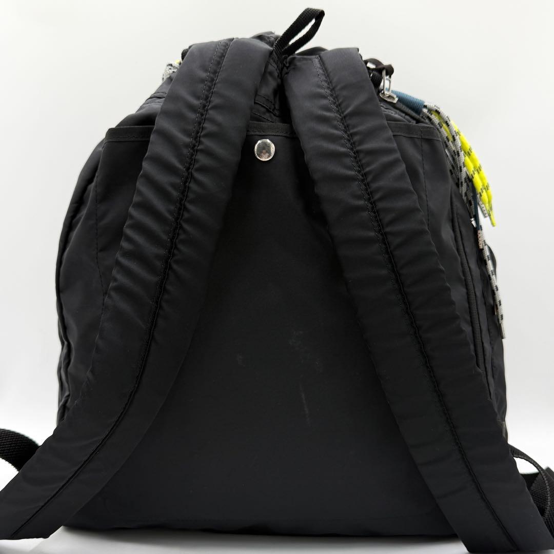 【希少】zattu リュック バックパック EVERS 巾着 ナイロン ブラック