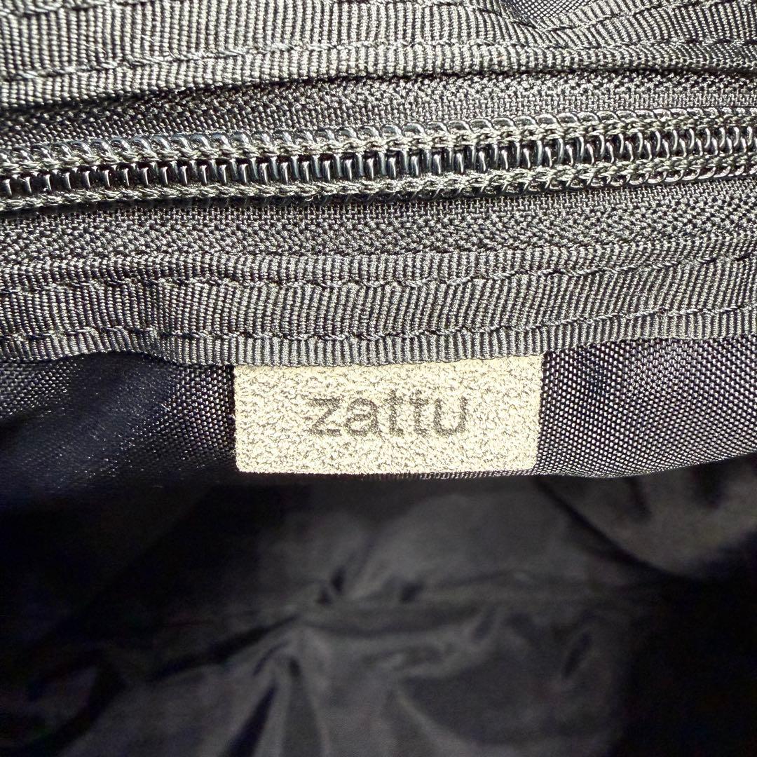 【希少】zattu リュック バックパック EVERS 巾着 ナイロン ブラック