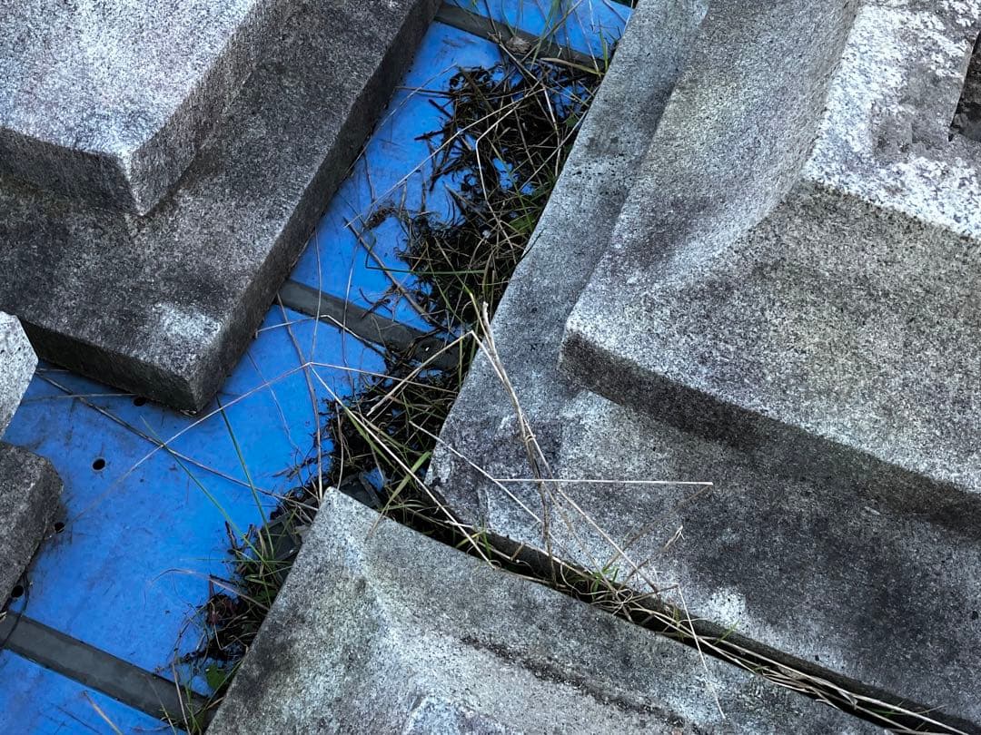 直接引取限定】石造 十三重塔 全高約3.1m 笠13枚完備