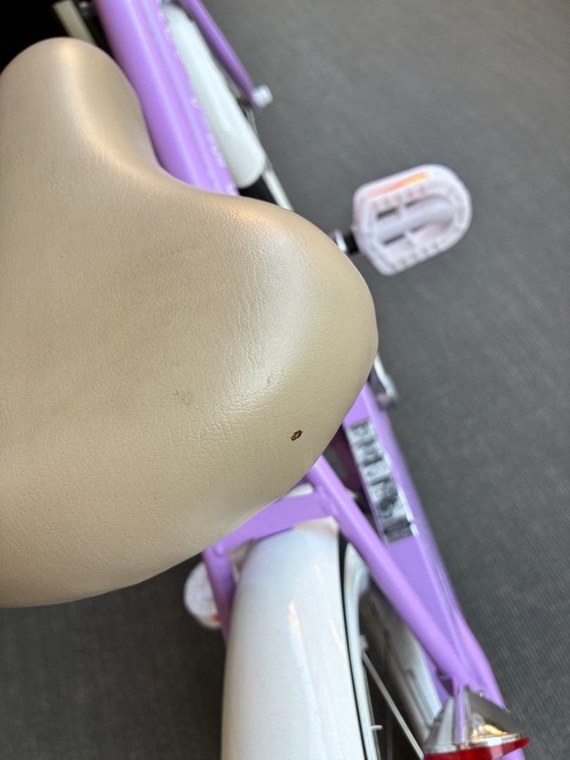 子供用自転車 18インチ パープル　受け渡し希望