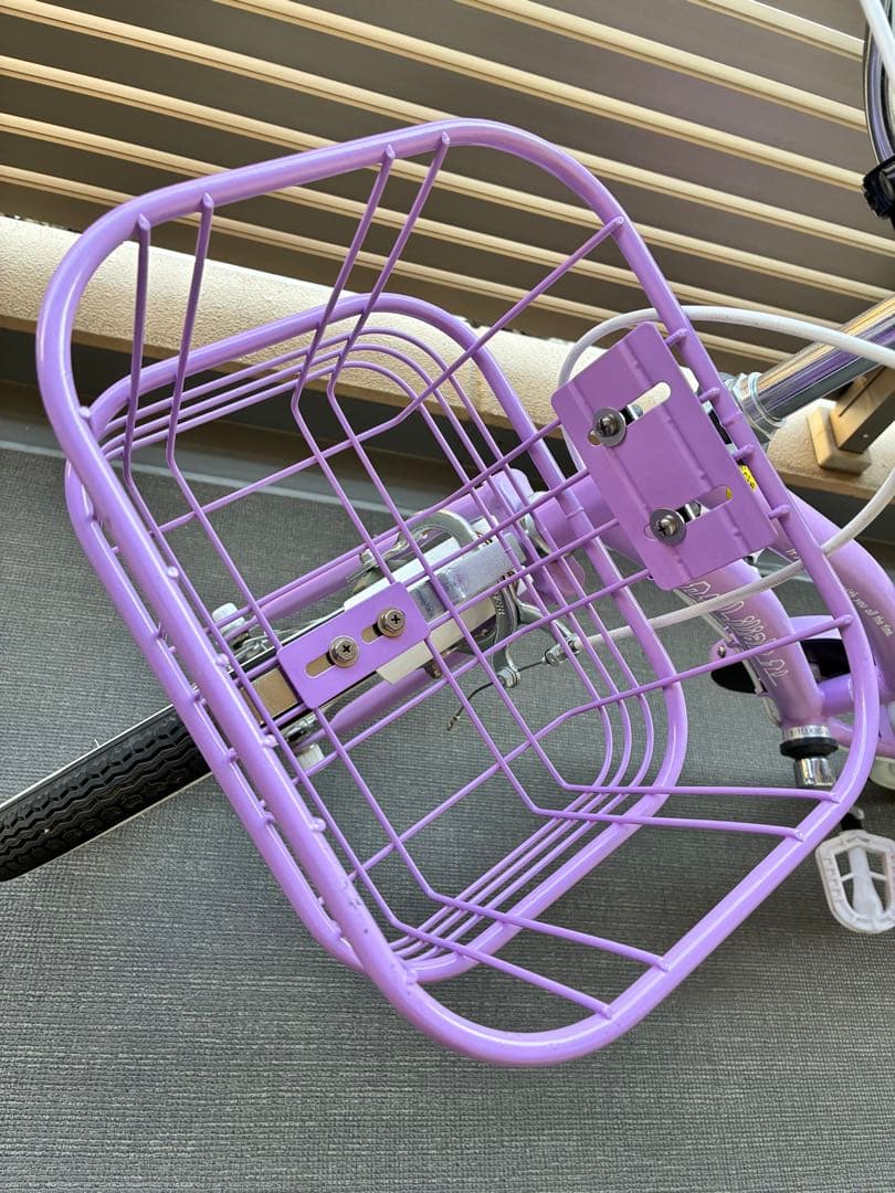 子供用自転車 18インチ パープル　受け渡し希望