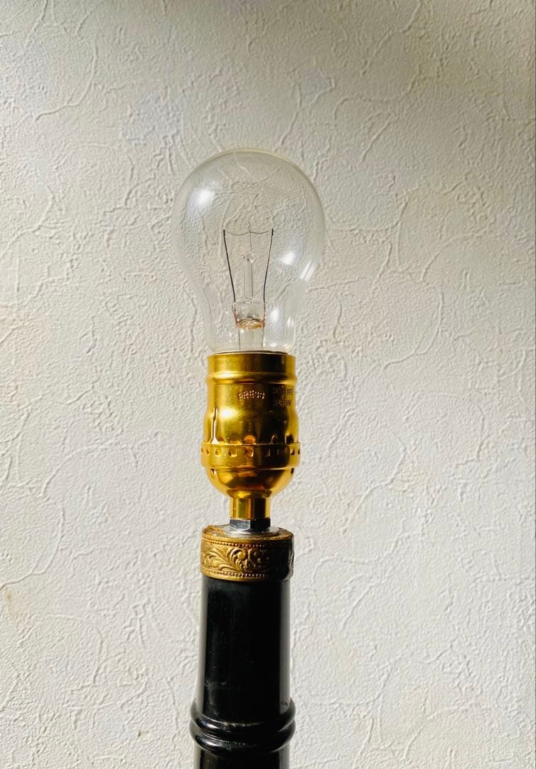 英70sヴィンテージランプ made in England ※ベースのみ 英70s