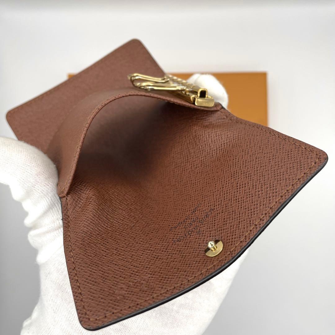 【美品】ルイヴィトン モノグラム ミュルティクレ6 キーケース6連