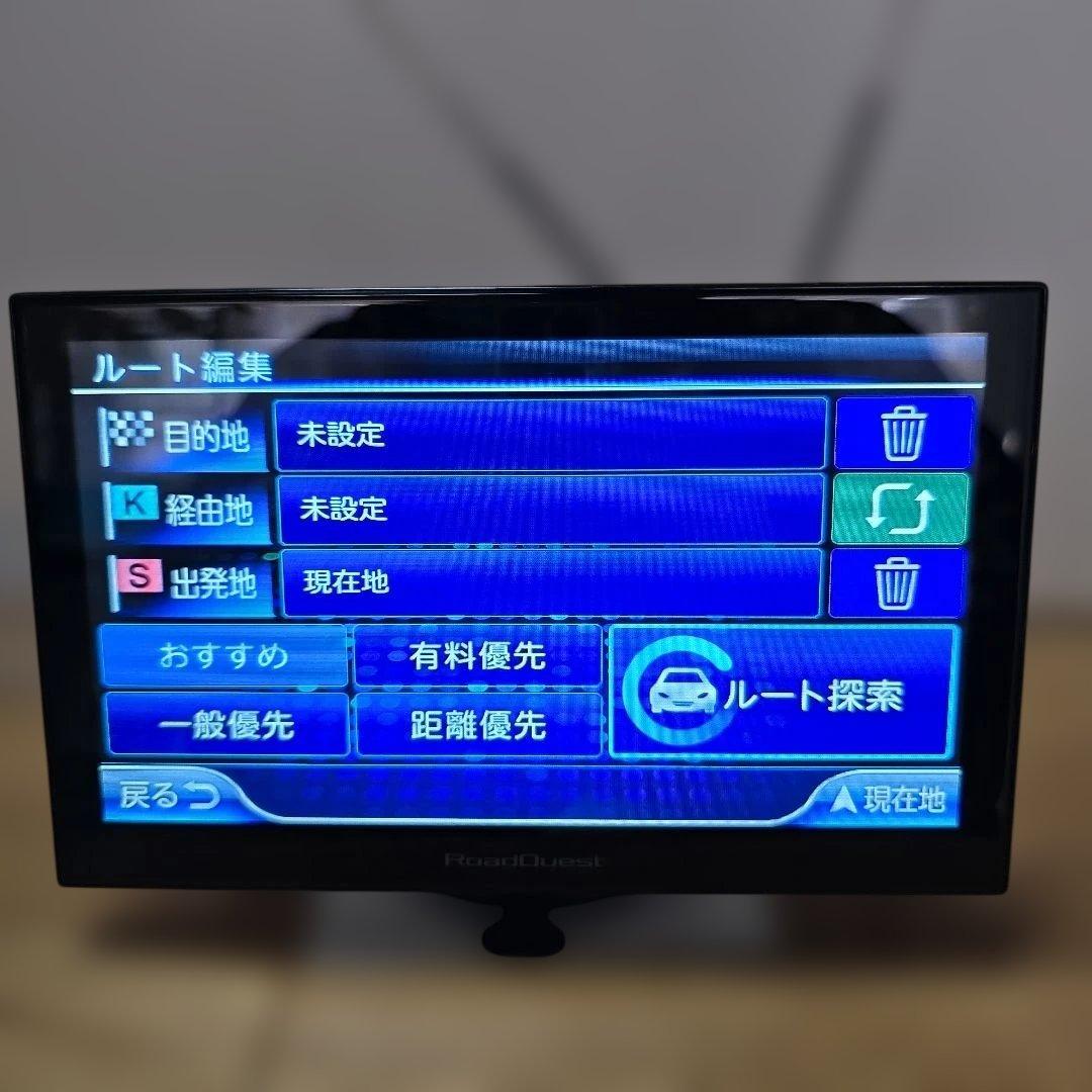 NaviQuest 7インチ 2023年モデル フルセグ ポータブルナビ