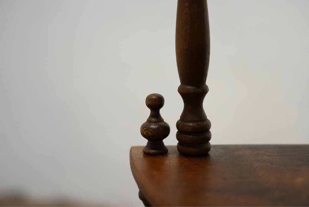 フランスアンティーク　シェルフ　壁掛け可能　コーナー　棚