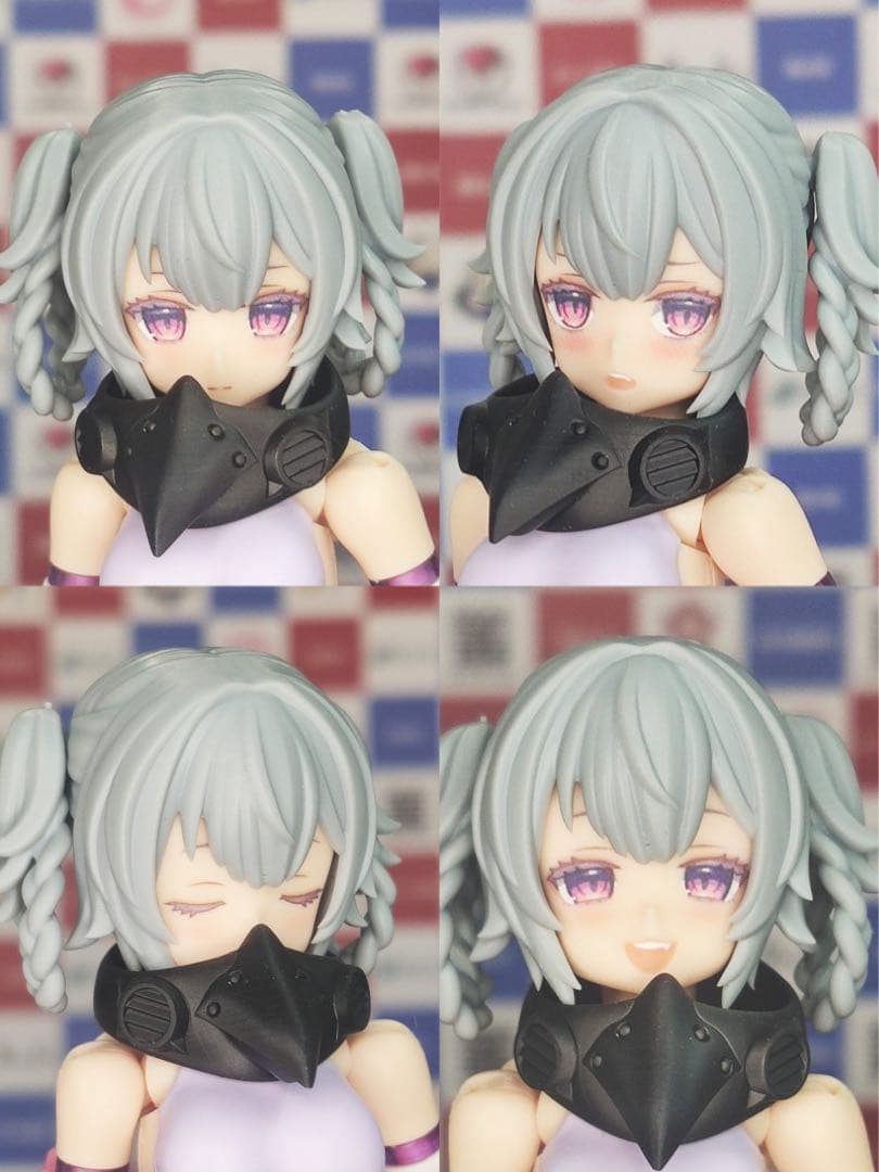 プニモフベース・オリジナルメガミのヘッドパーツ幻獣「鴆」