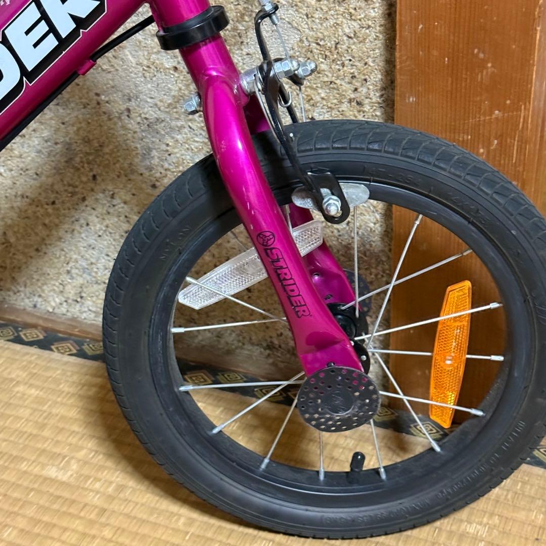 【極美品】STRIDER ストライダー　14X バランスバイク　ピンク