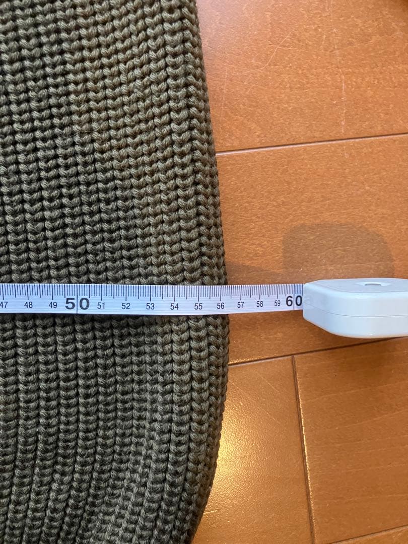 Z*k様 【希少色】BATONER オリーブグリーン カーキ ニットセーター 1