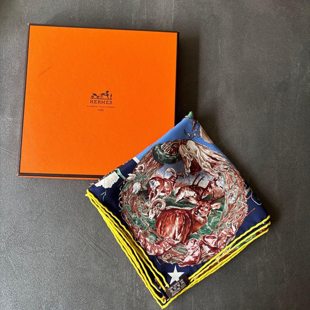 HERMES⭐︎エルメスTexas⭐︎スカーフ　新品