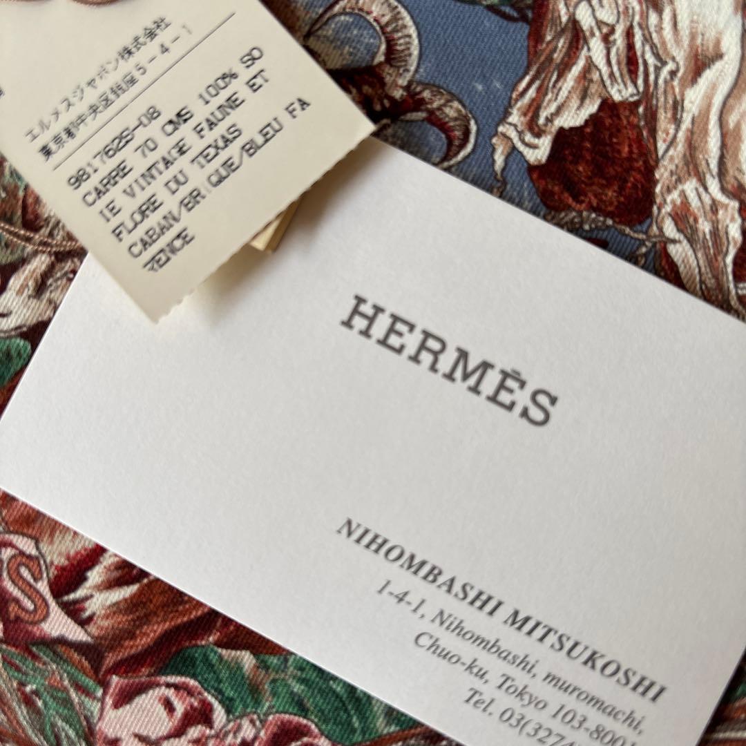 HERMES⭐︎エルメスTexas⭐︎スカーフ　新品