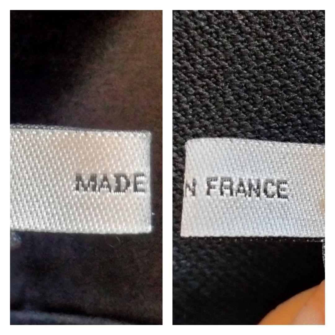 イヴサンローラン ロングコート ブラック F36 ファー襟 ウール