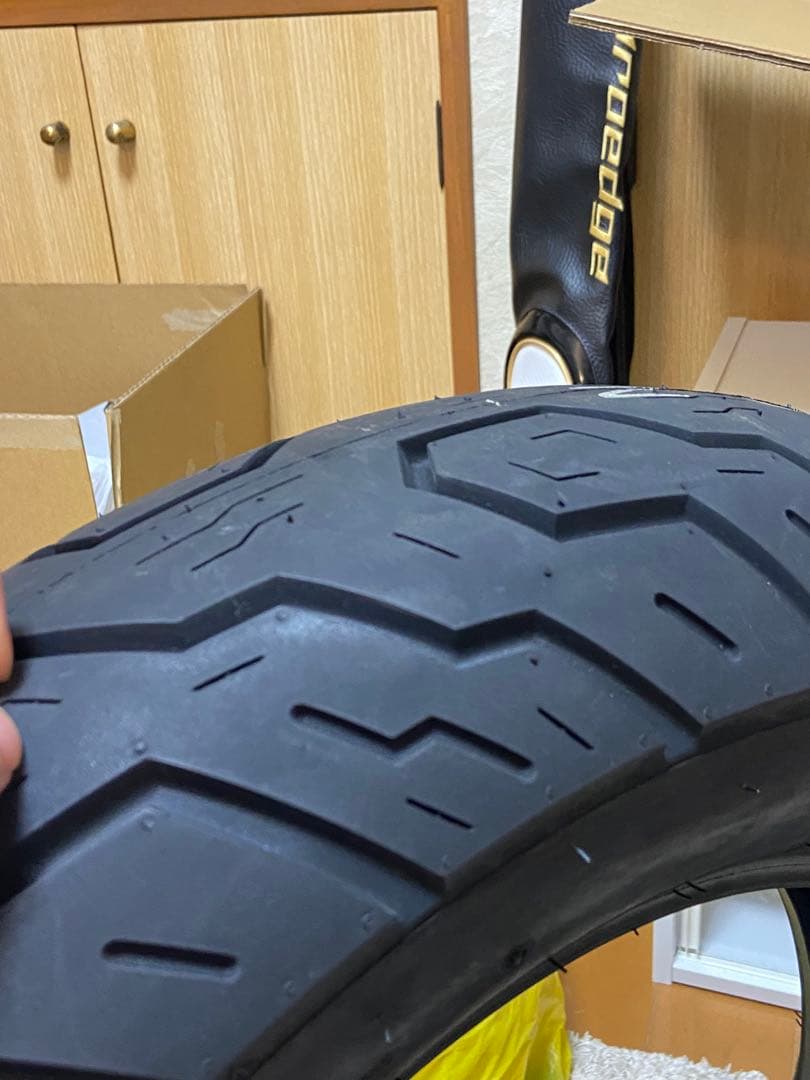 未使用　DUNLOP 170/80-15 K555 リア
