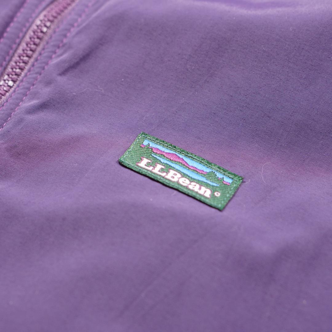 90s L.L.Bean ウォームアップジャケット 裏ノルディック柄 古着