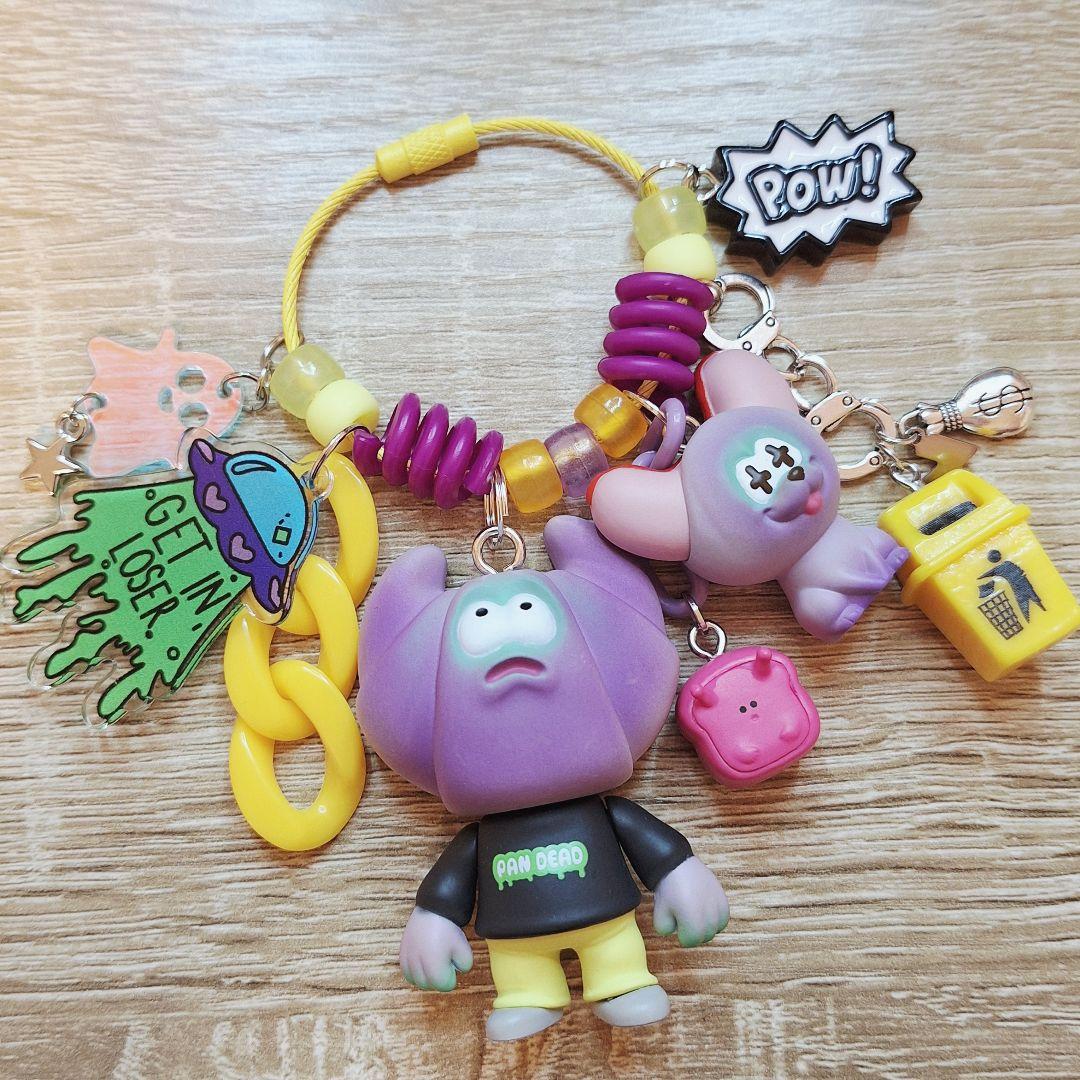 PANDEADパンデッド Dワッサンと仲間 じゃらじゃらキーホルダー じゃら