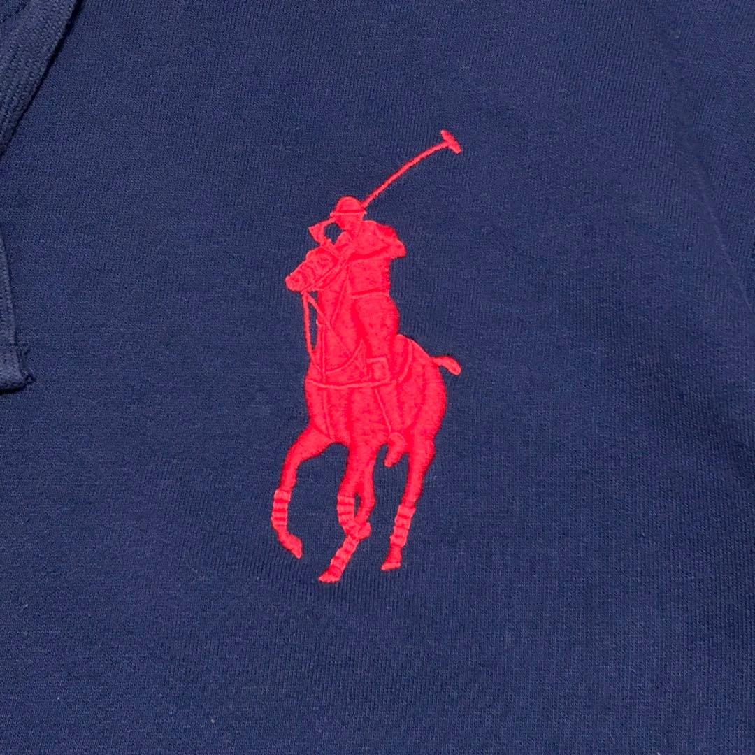 ポロ ラルフローレン ビッグポニー刺繍 プルオーバー パーカー