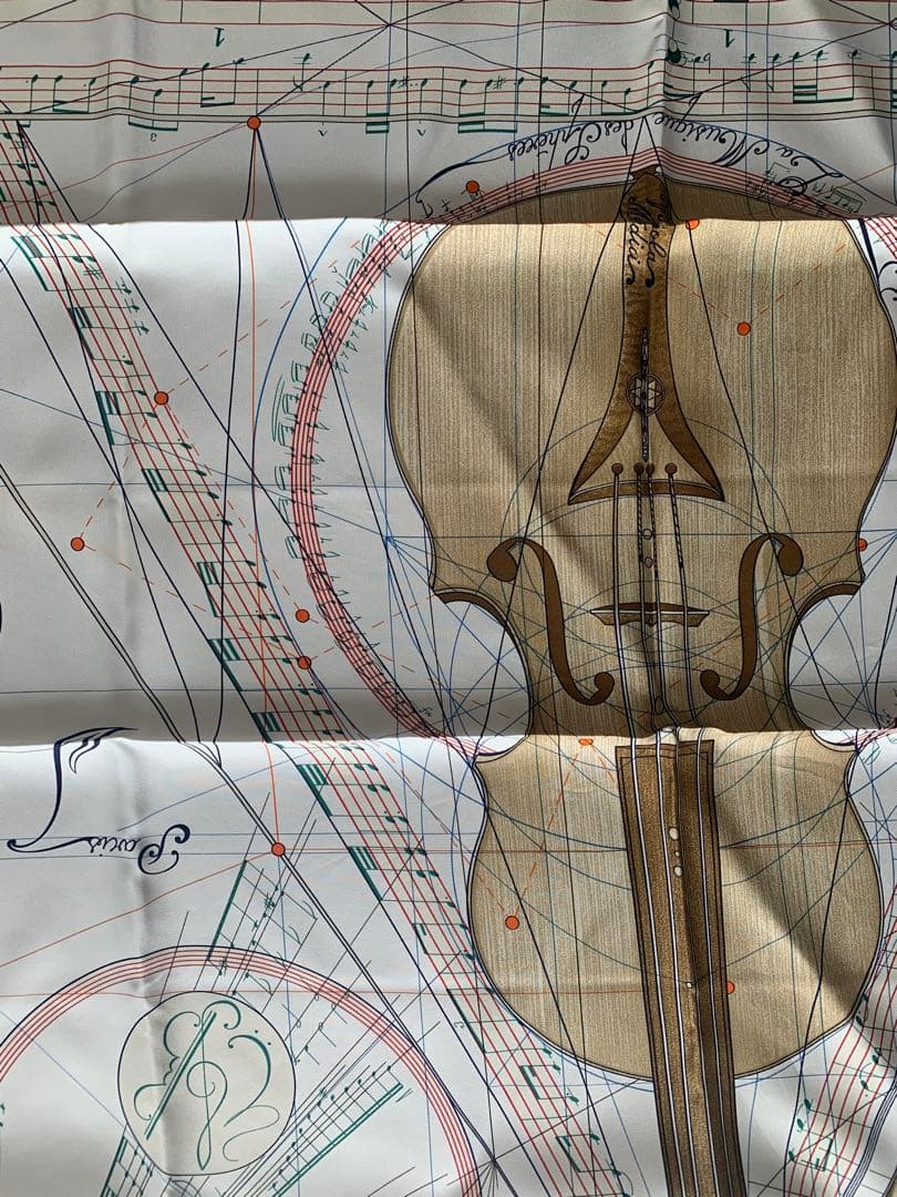 スカーフ　エルメスカレ90 La Musique des Spheres