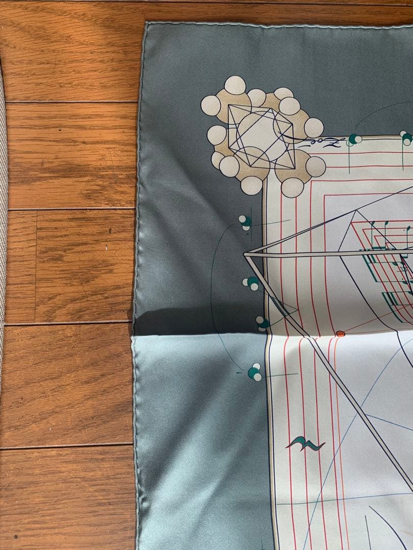 スカーフ　エルメスカレ90 La Musique des Spheres