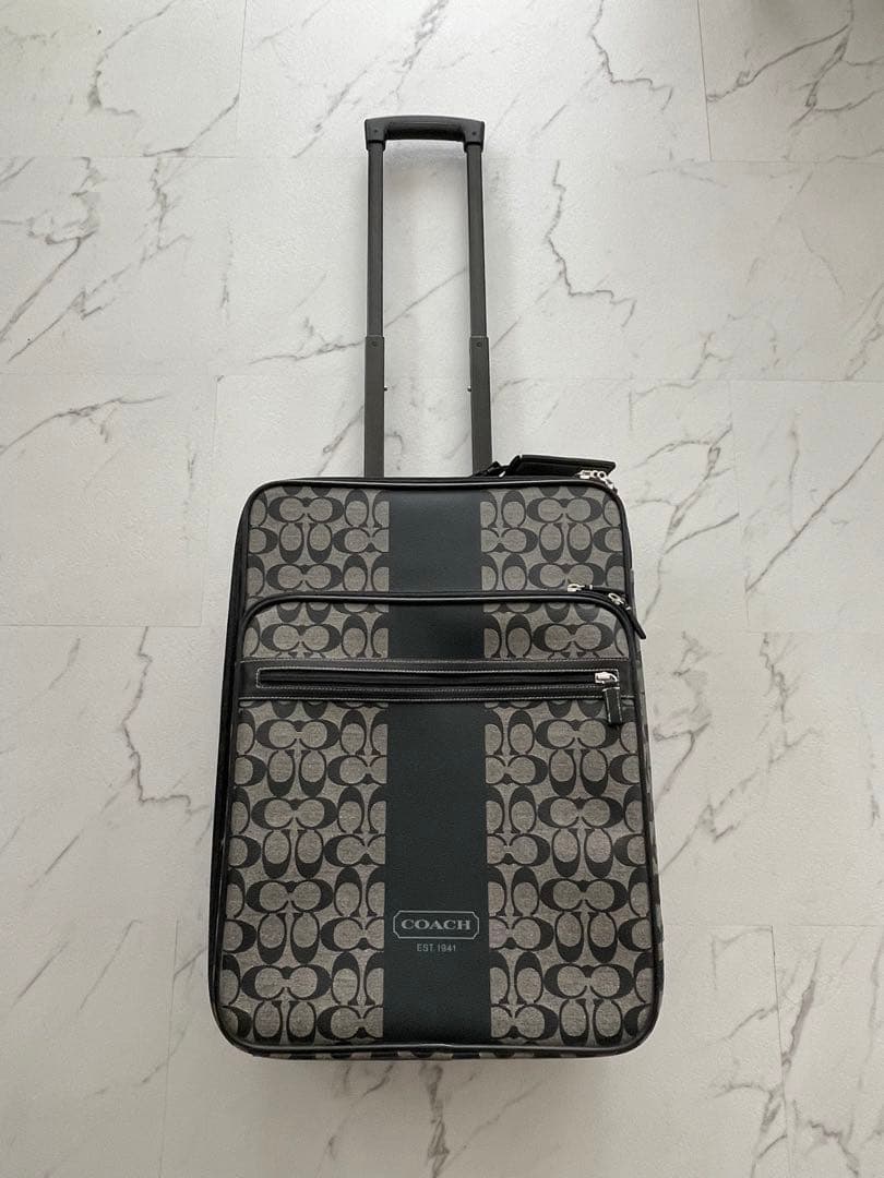 美品　コーチ COACH バッグ F77280 スーツケース キャリーバッグ