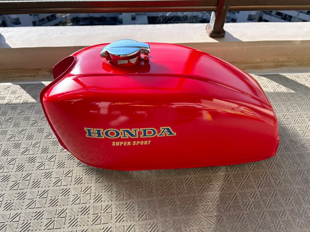 CB400Fタンク リプロ ヨンフォアタンク リプロ 純正タンクキャップ付