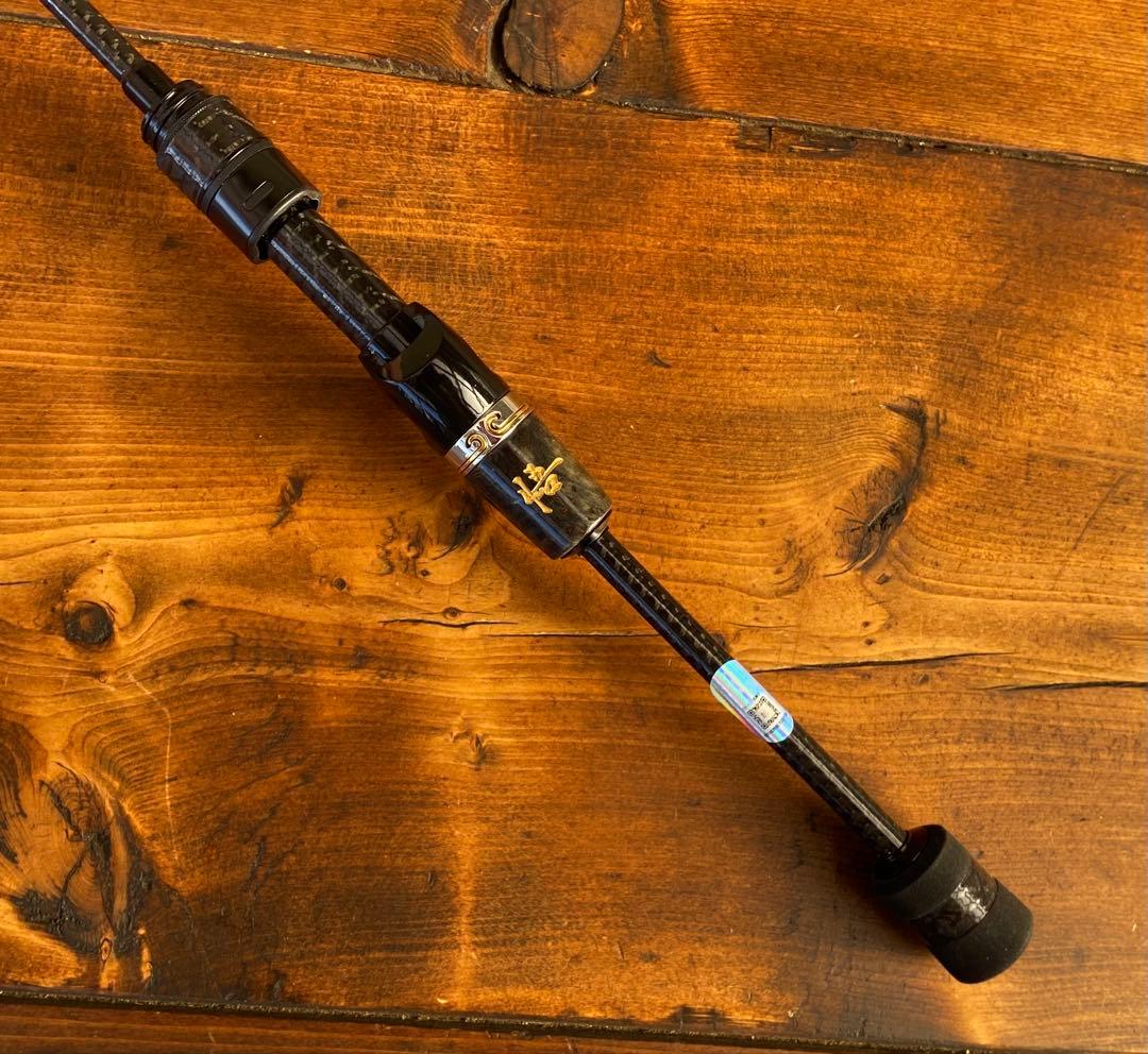 超軽量 カーボンロッド ベイトロッド C602L バスロッド 良い ウッド