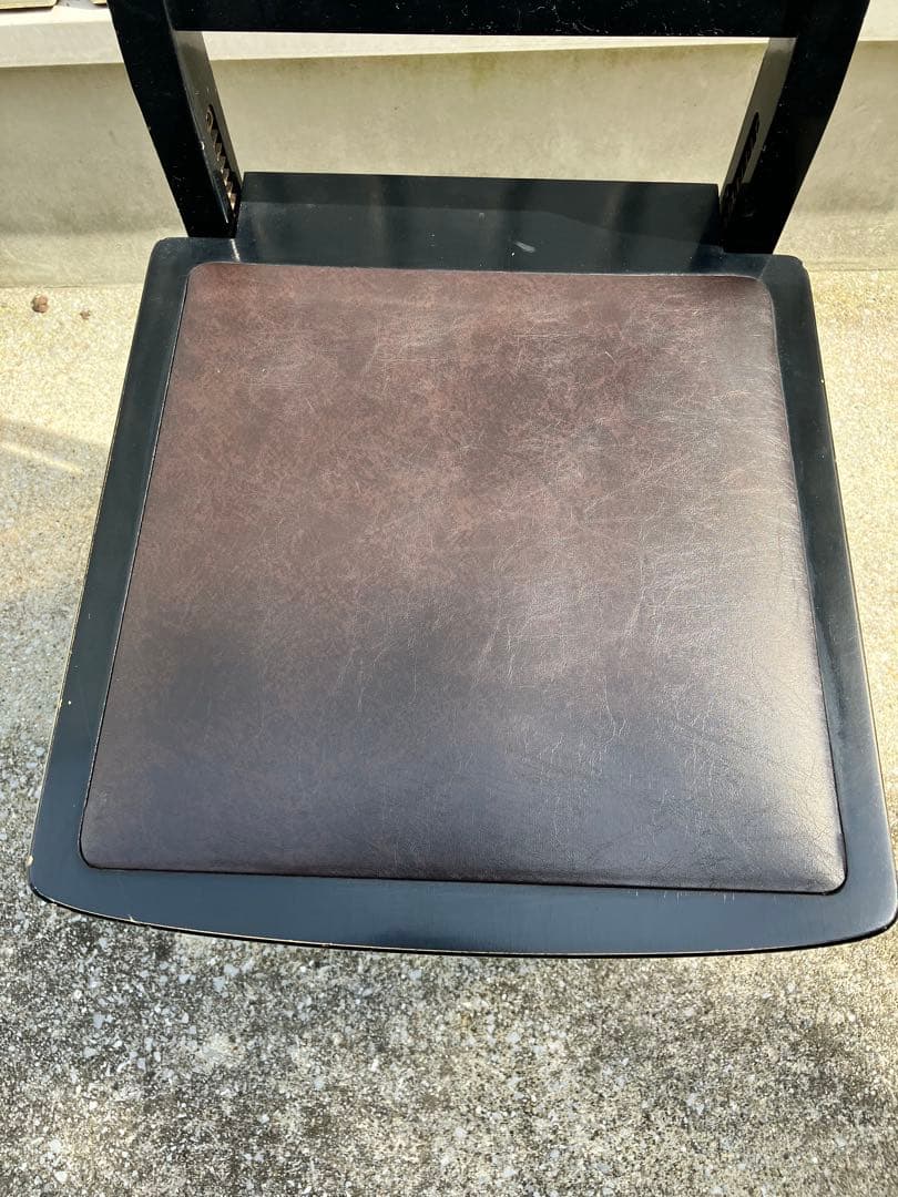 【中古】 KAWAI トムソン椅子 ピアノ椅子 背もたれ椅子