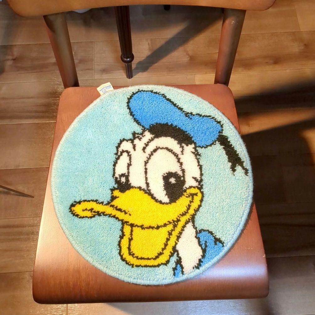 ディズニー ドナルドダック マット 円形 東京ディズニーランド