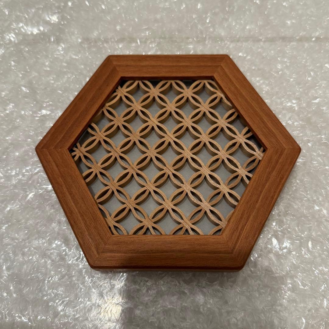 ま*さ様 七宝黒桜ヘキサコースター fu-rin kazan geekfield