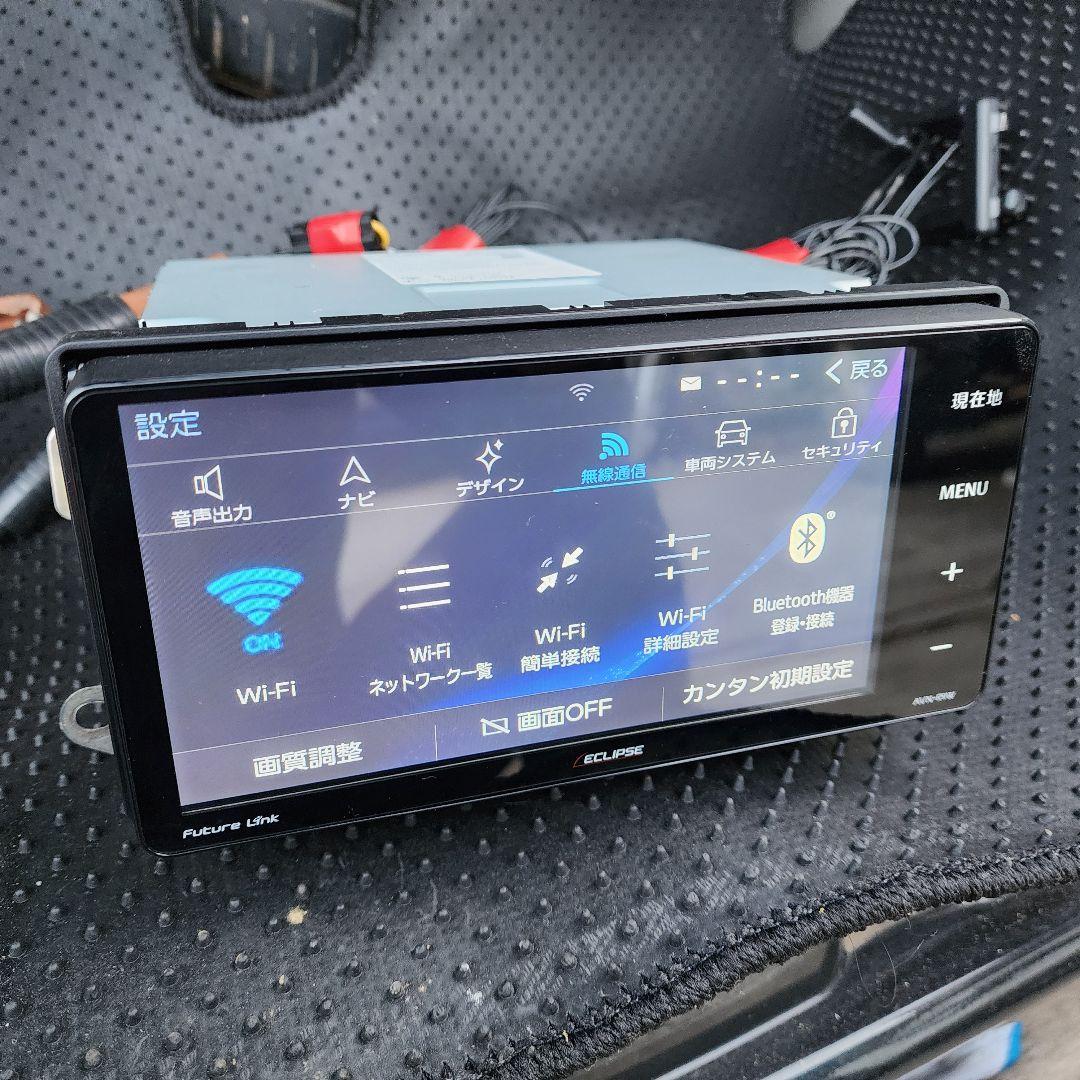 【動作済】AVN-R9W ETC付 フルセグ/BT/Wi-Fi/DVD 地図有
