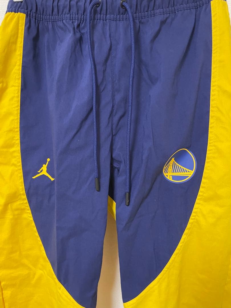 国内未発売レア　Warriors ×Jordan woven pants