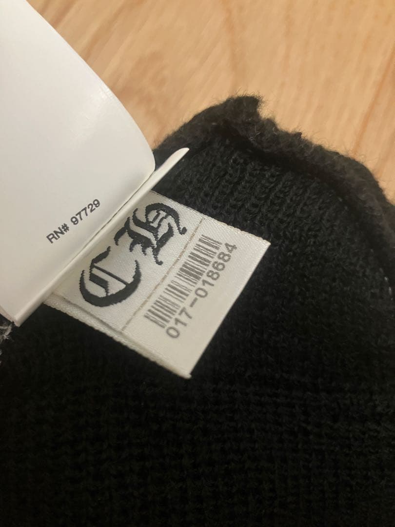 【正規品/美品】CHROME HEARTS クロムハーツ ビーニー ニット帽