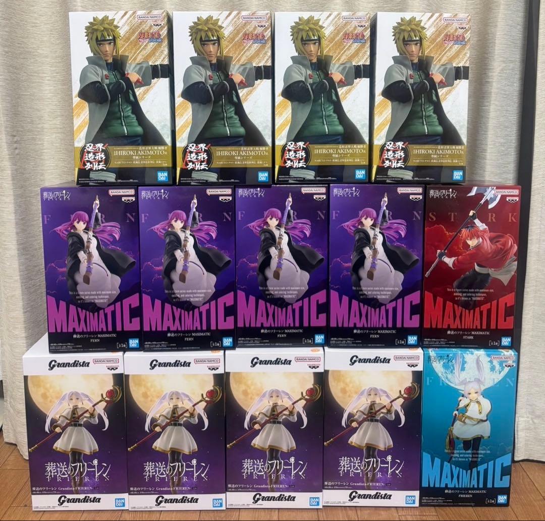 新作 プライズフィギュア 14体 まとめ売り - メルカリ