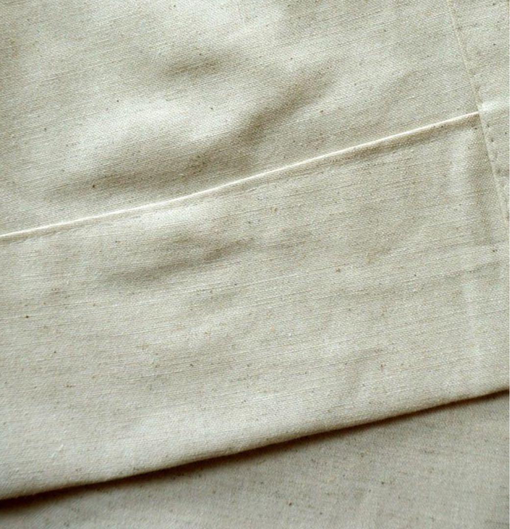 Cotton＆Linen 天然素材100％使用のナチュラルカーテン 大サイズ
