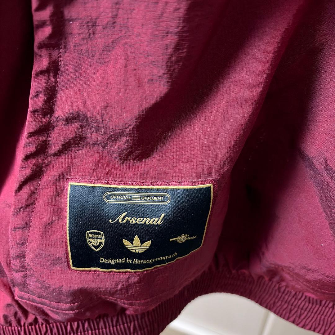 アーセナル テラスアイコン ハーフジップ ジャケット Sサイズ 正規品