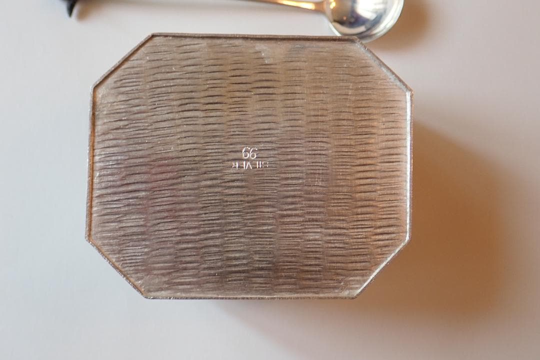 HD4301砂糖入れ銀七宝卓上