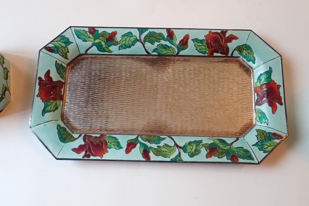 HD4301砂糖入れ銀七宝卓上