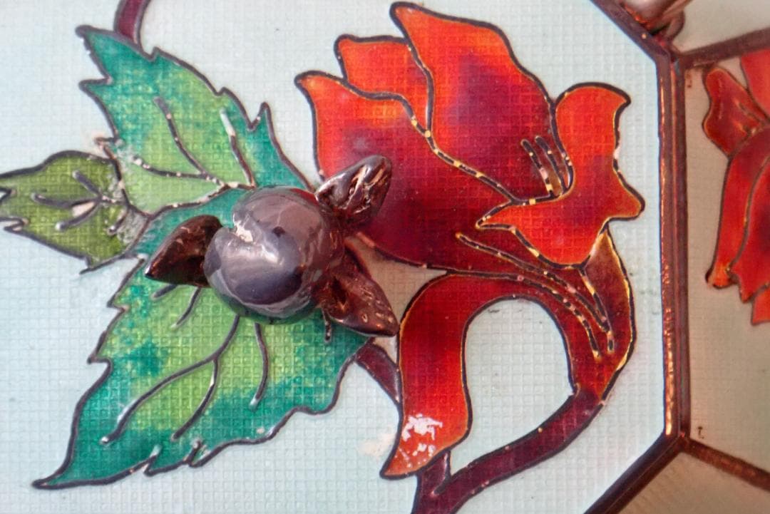 HD4301砂糖入れ銀七宝卓上