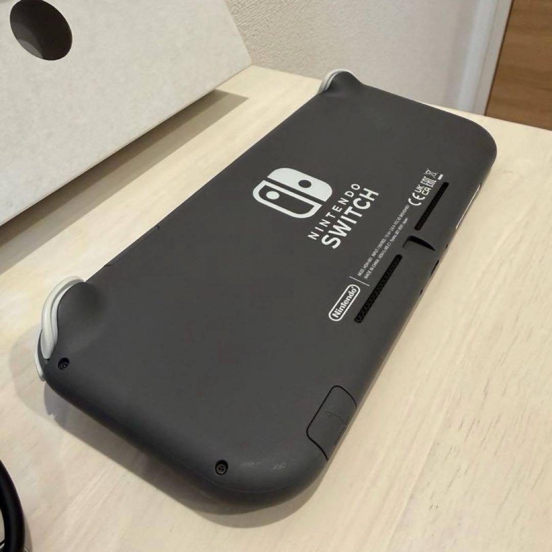 Nintendo Switch Lite グレー 本体 充電器・箱付き