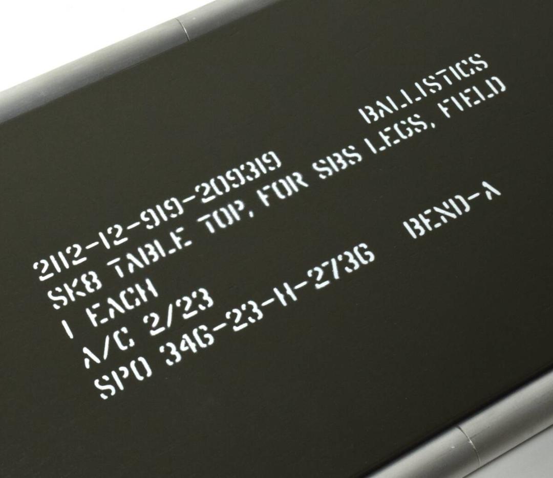 未使用 Ballistics バリスティクス SBS テーブル トップ 天板