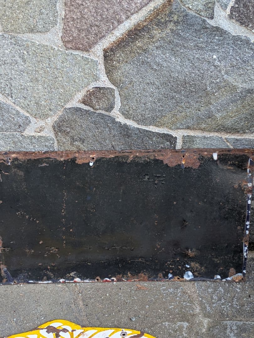 ペ*キ様 昭和レトロ　ホーロー看板まとめて　ジャンク