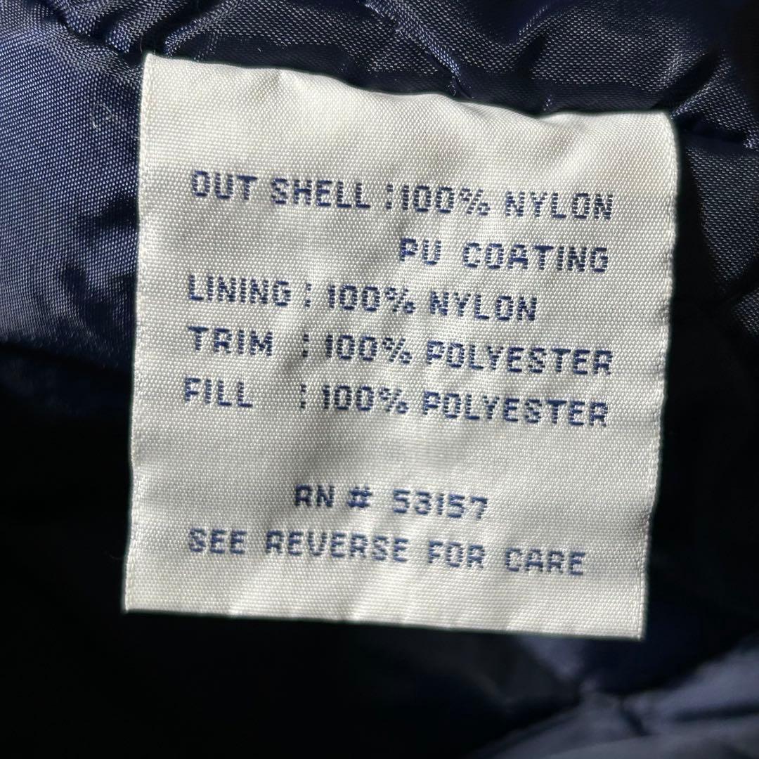 MLBヤンキースナイロンスタジャンビッグロゴ刺繍ワッペンクーパーズタウン古着