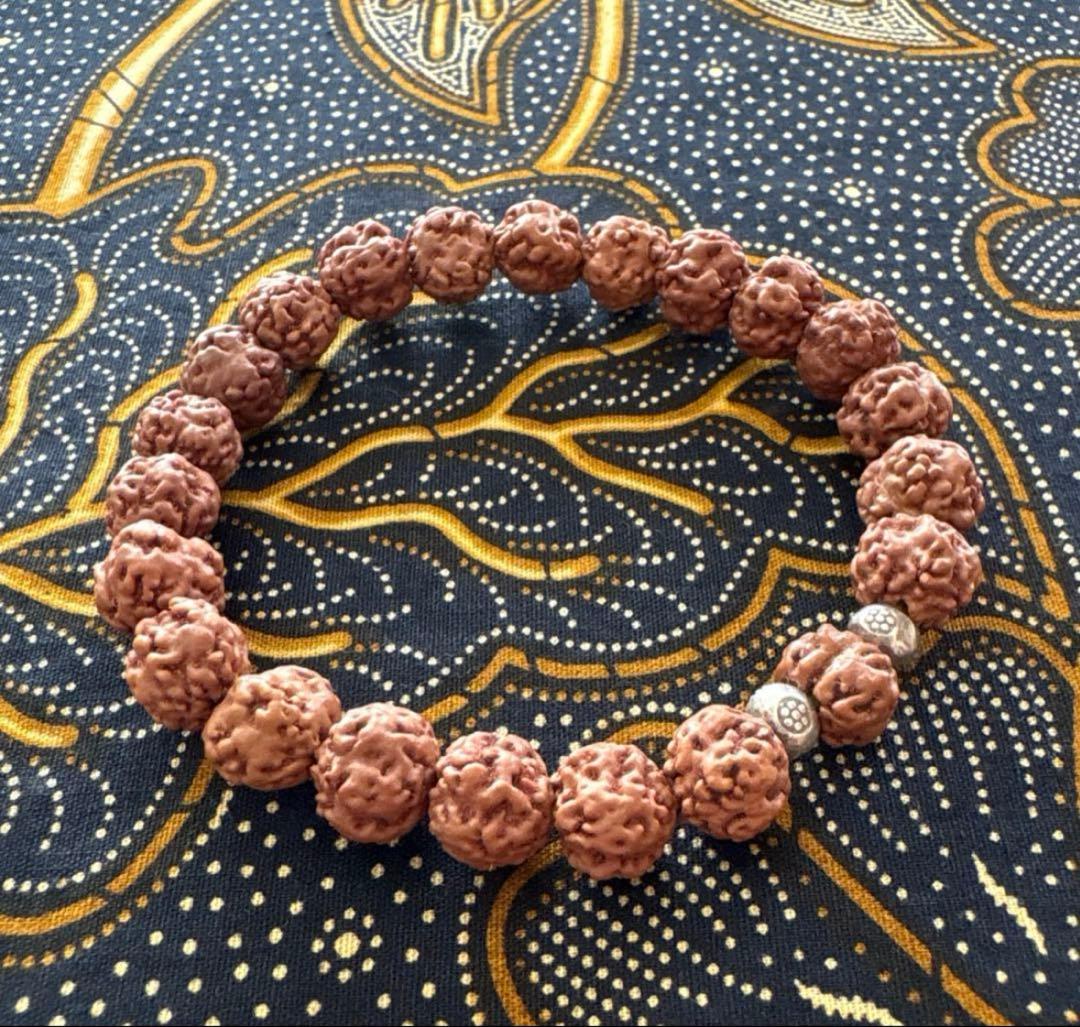 ✰︎‪ 琥珀 ✰ ✰︎ ルドラクシャマーラー　トップ13ムキ