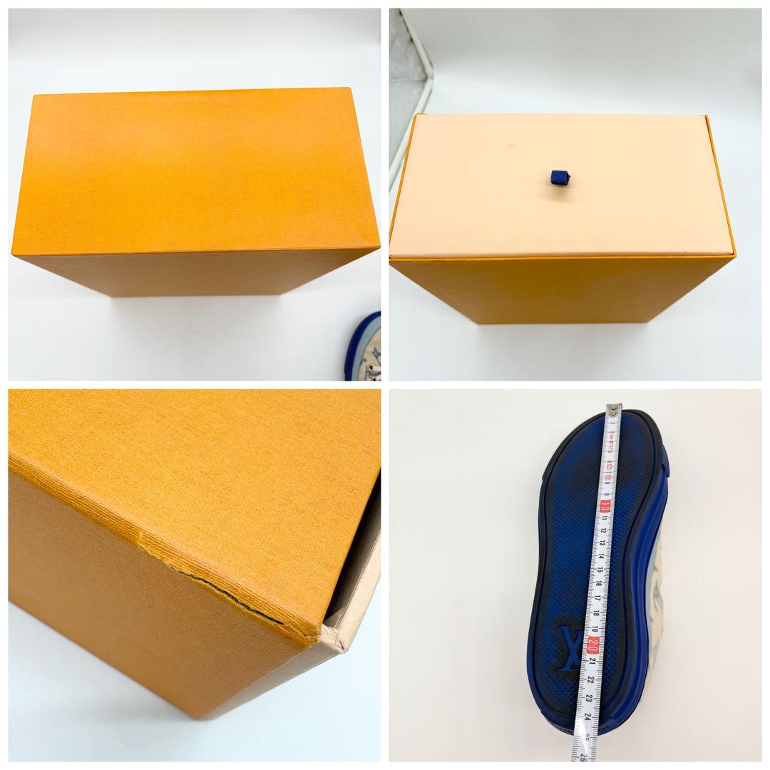 PHS LOUIS VUITTON スニーカー モノグラム ブルー