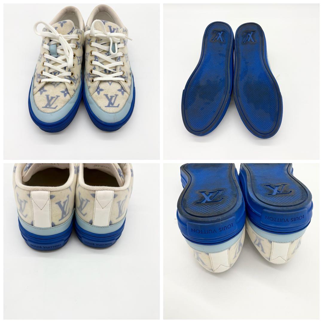 PHS LOUIS VUITTON スニーカー モノグラム ブルー