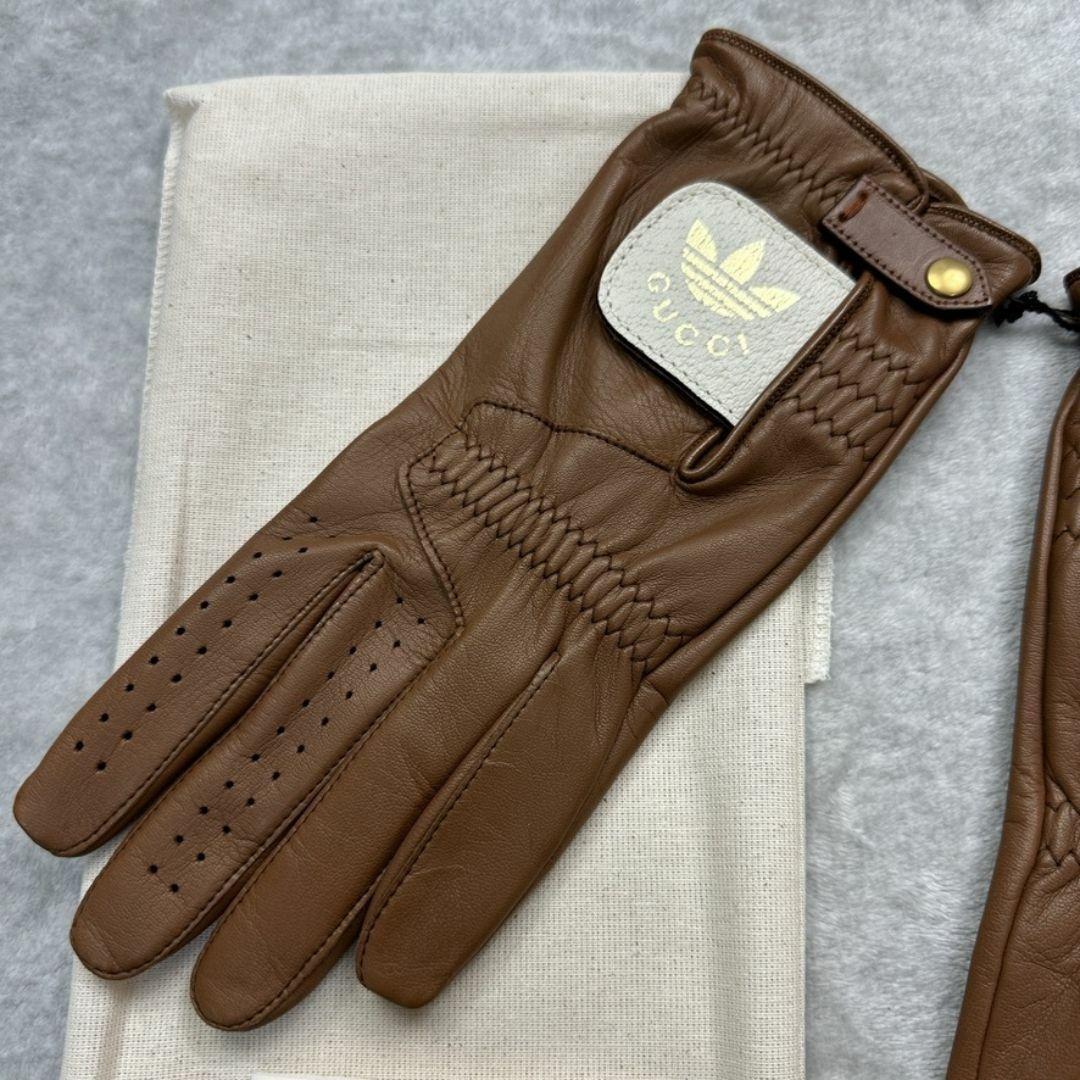 Mサイズ 新品 GUCCI adidas 手袋 羊革 9 1/2 - メルカリ