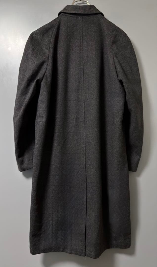 50s 60s ヴィンテージ ウールコート イタリア製グレー ロングコート 古着