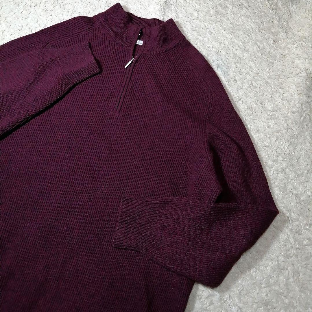 ★エルメネジルドゼニア★高級 ニット イタリア製 L エレガント 薄手