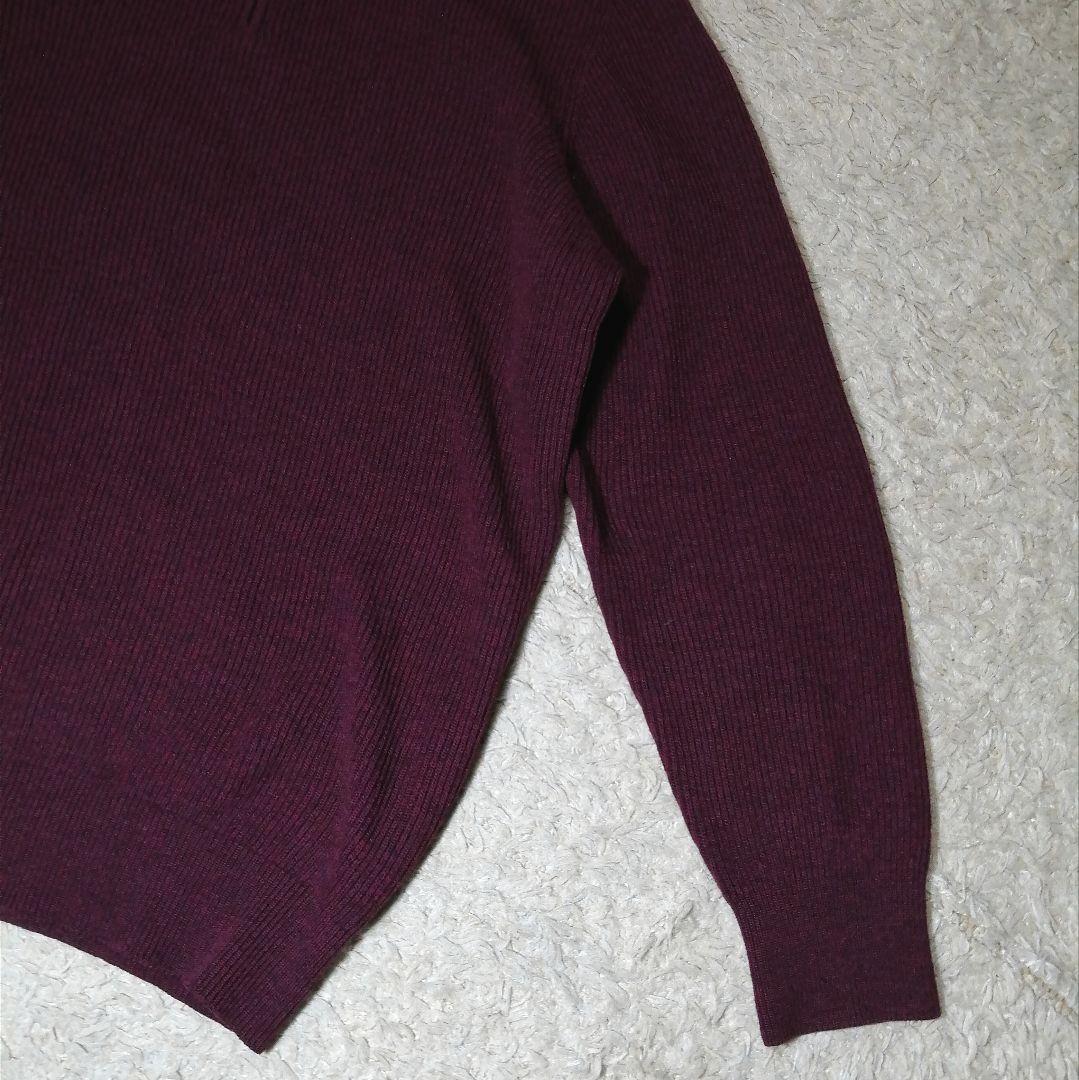 ★エルメネジルドゼニア★高級 ニット イタリア製 L エレガント 薄手