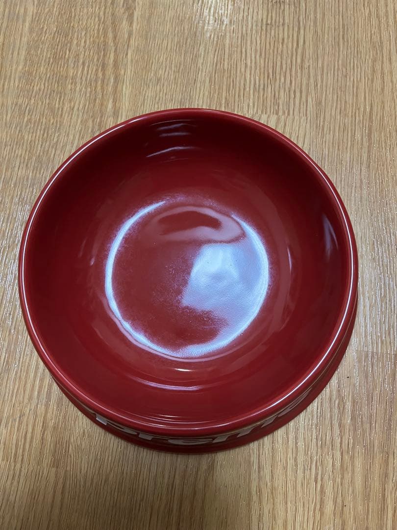Supreme Dog Bowl Red シュプリーム ドッグボウル